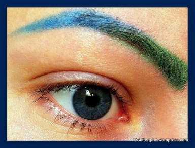 Glitter Brows 1
