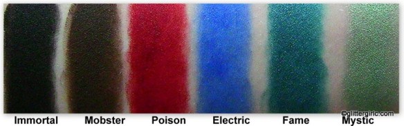 Makeup geek GEL LINERS swatches