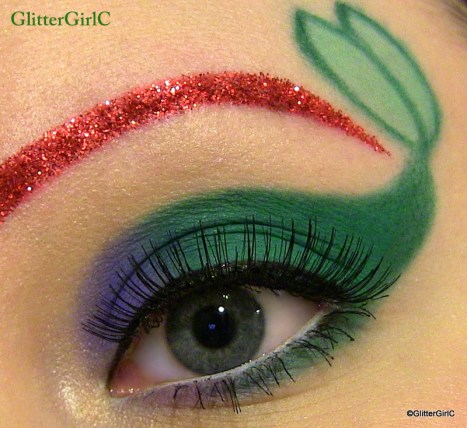 Ariel makeup look