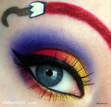 Captain Hook makeup