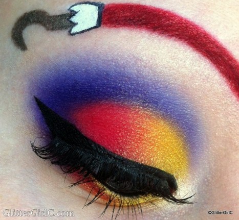 Captain Hook makeup