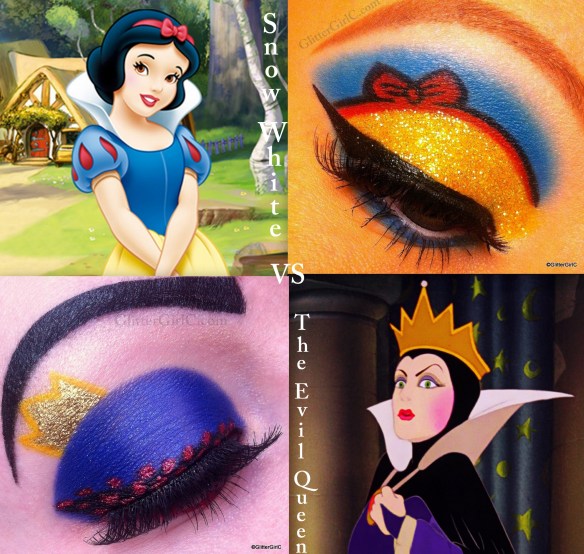 Snow white vs Evil Queen makeup