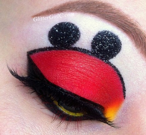Mickey mouse makeup