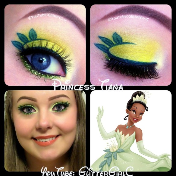 Disney Princess Tiana makeup