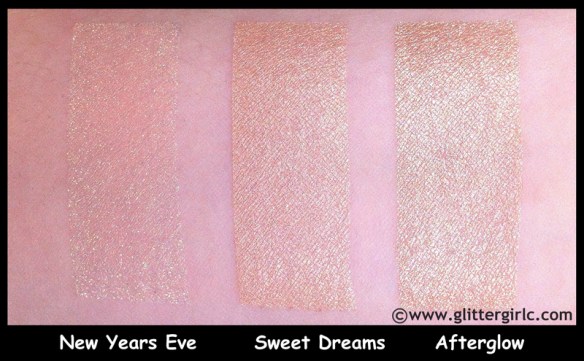 makeup geek pigments swatches four