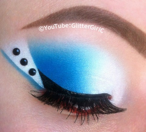 Frozen Olaf makeup
