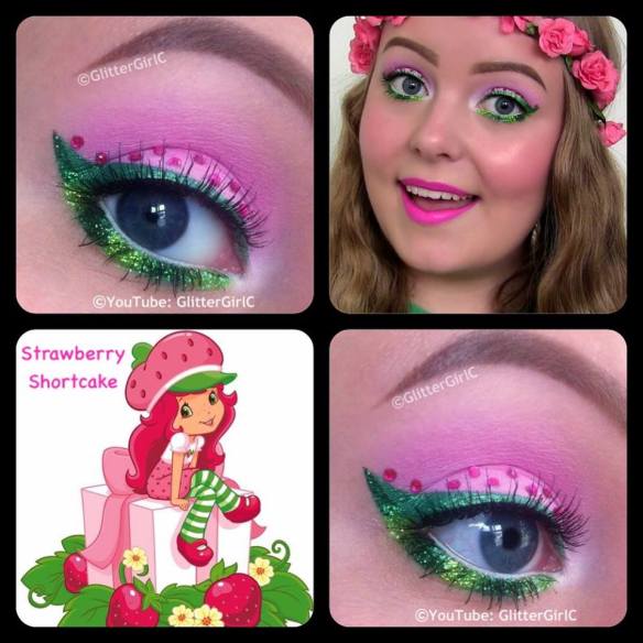 Strawberry Shotcake makeup