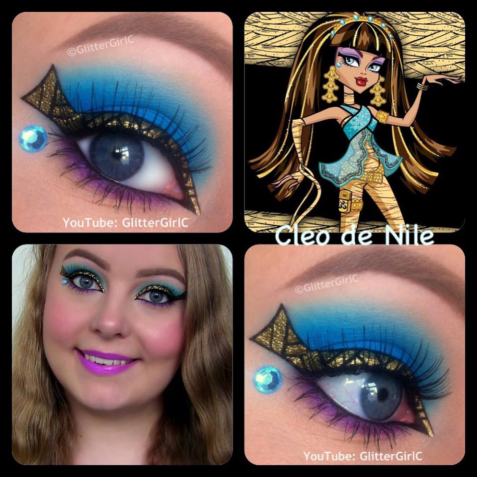 Maquiagem da monster high