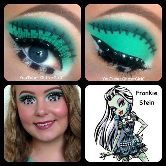 Monster High Frankie Stein Makeup