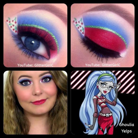 Monster High Ghoulia Yelps Makeup