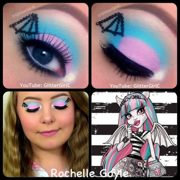 Monster High Rochelle Goyle Makeup