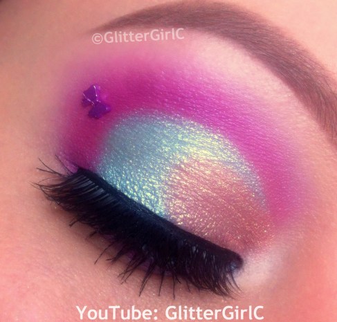 Sugarpill Sparkle Baby makeup