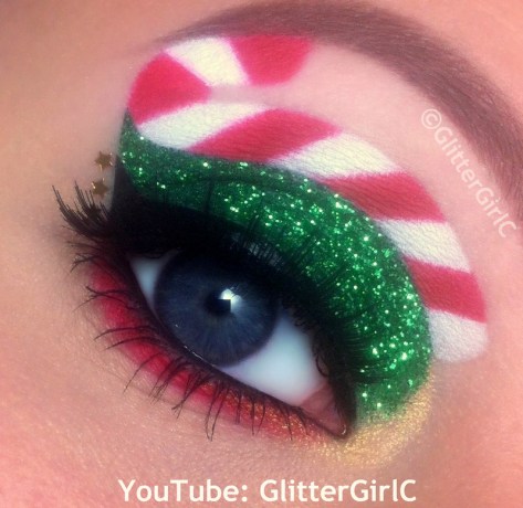 Christmas makeup