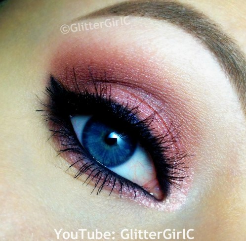 Pink Valentine makeup