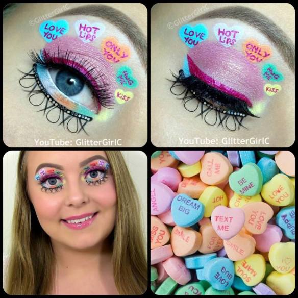 Valentine's Day Sweethearts Makeup