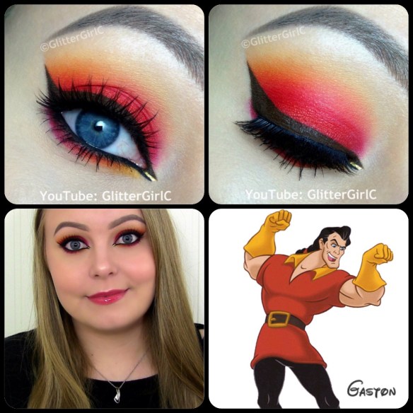 Beauty and the beast gaston makeup