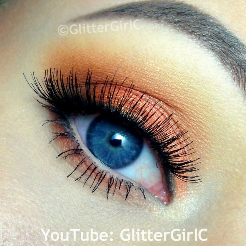 Orange Makeup Look