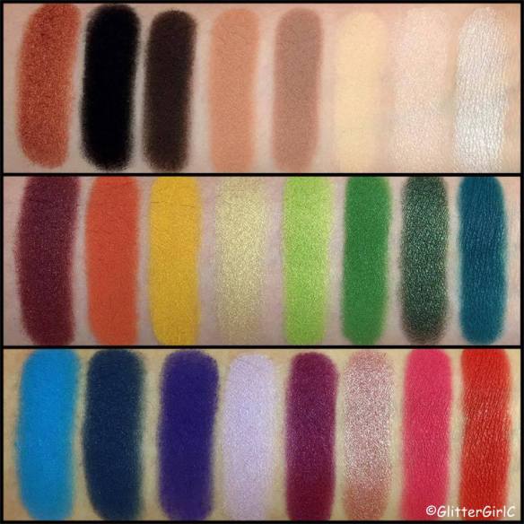 Kat von D Mi Vida Loca palette swatches remix