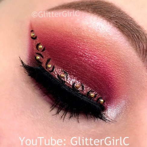 Mannymua makeup geek palette look