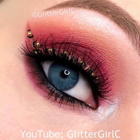mannymua makeup geek palette look
