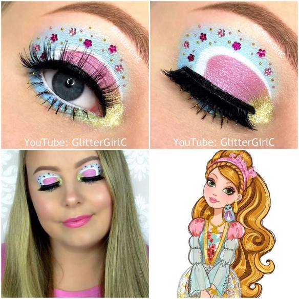 Ever After High Ashlynn Ella makeup