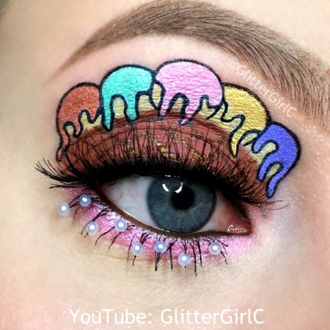 Icecream makeup