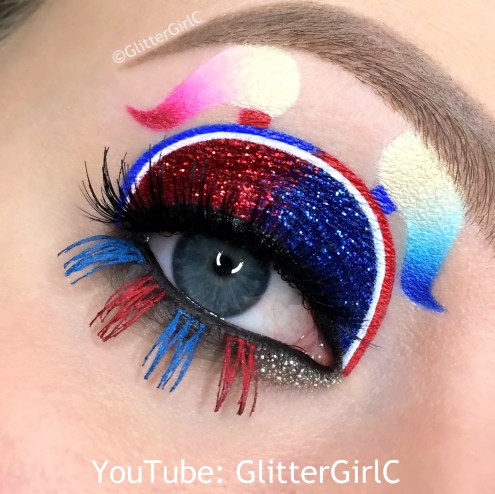 Harley Quinn makeup suicide squad