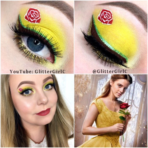 Beauty and the beast belle makeup